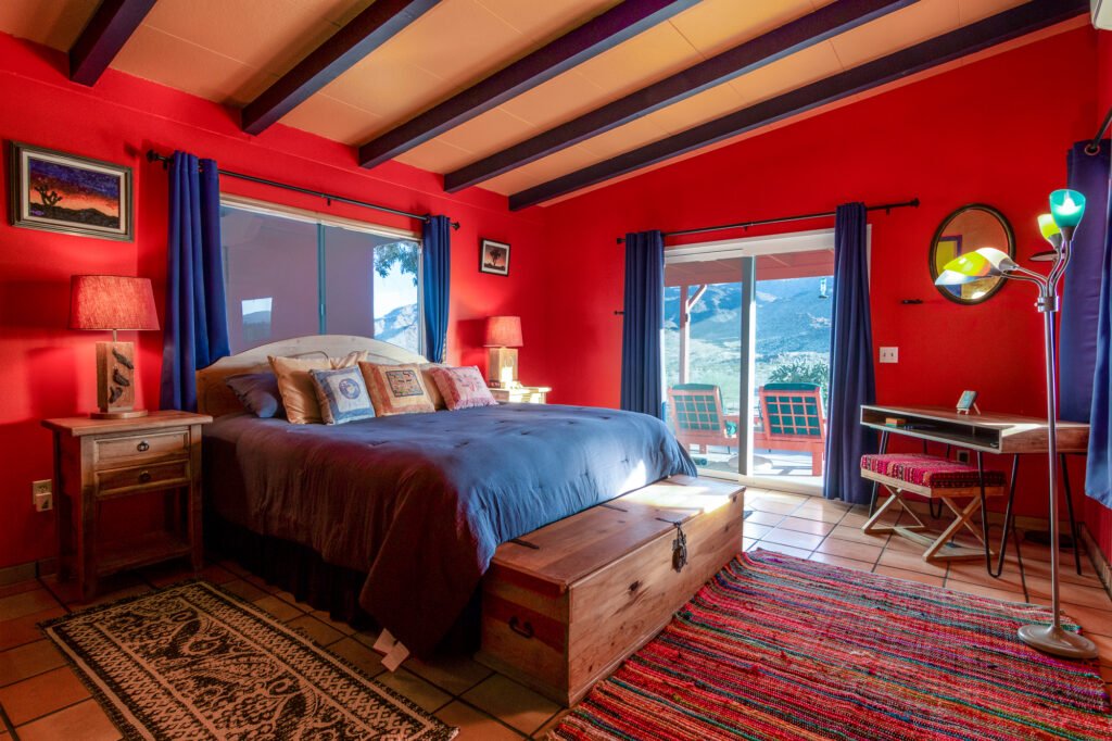Chuck's Cabin Master Bedroom