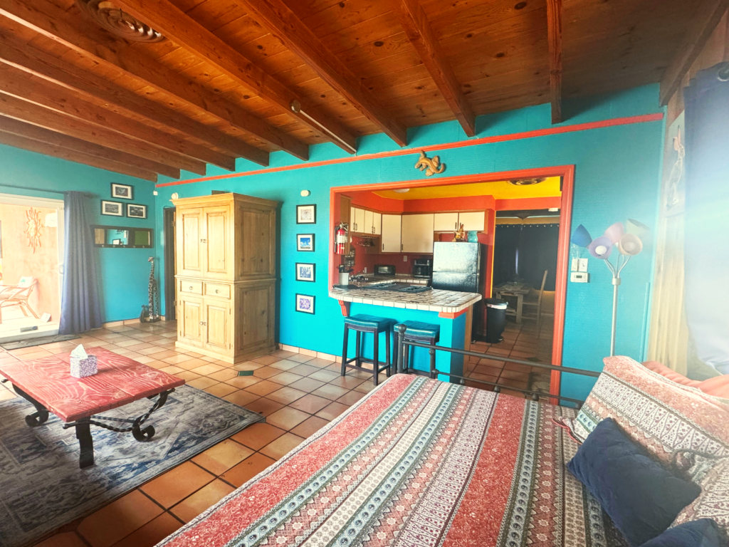 Chuck's Cabin Living Area